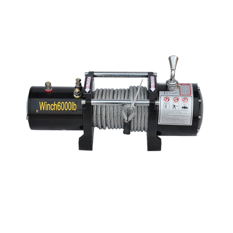 Electric winch Trailer vehicle on-board self rescue small crane winch off-road vehicle winch (4)